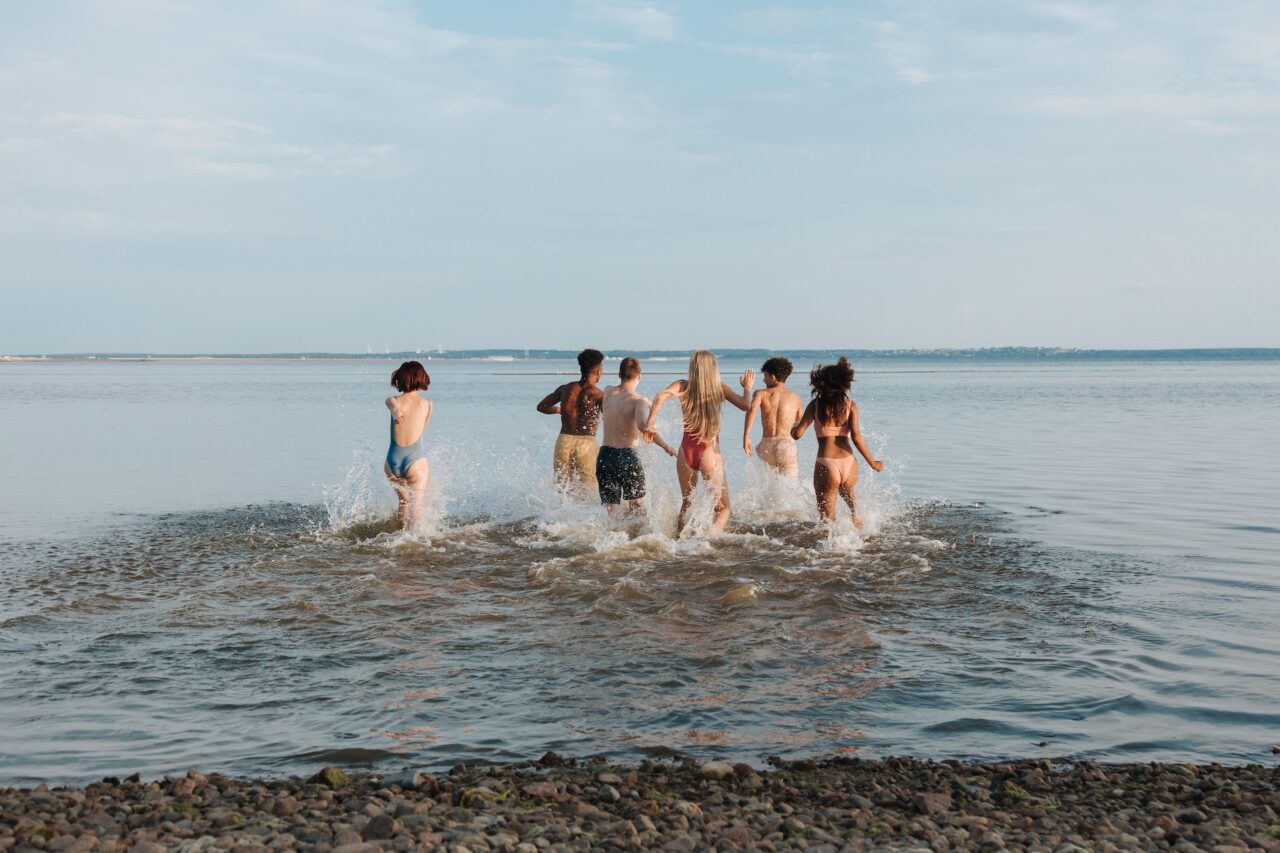 Adolescentes en verano