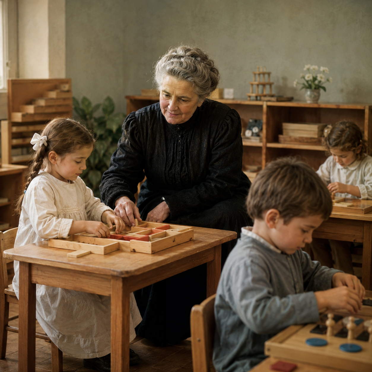 María Montessori, pedagoga: